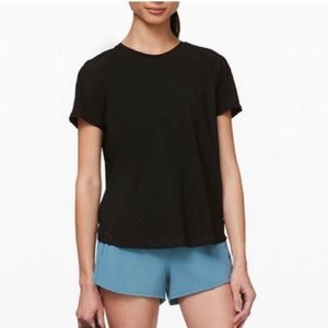 Lululemon Quick Pace Short Sleeve Black